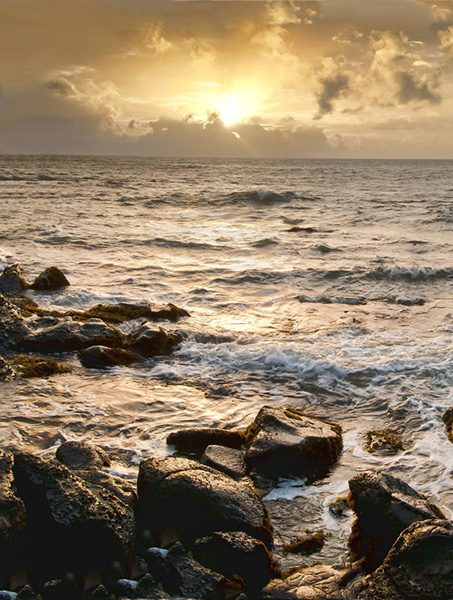 Sonnenuntergang am Meer